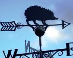 Hedgehog Weathervane