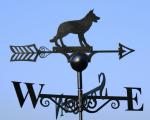 Alsatian Dog Weathervane