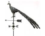 Peacock weather vane